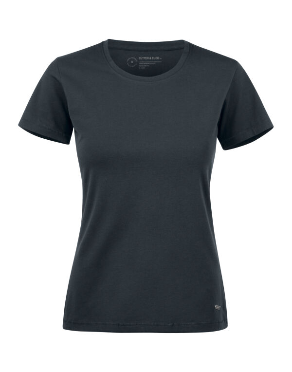 CB353409 Cutter & Buck Manzanita Roundneck Women Black