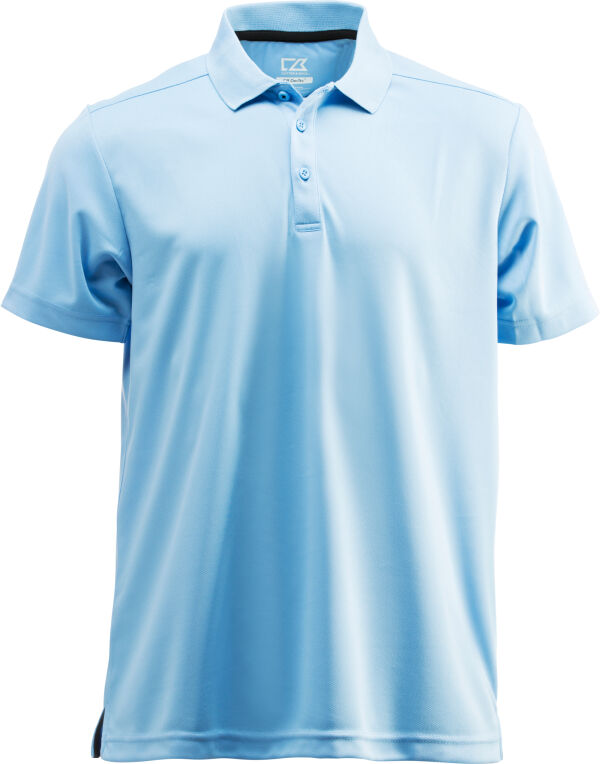 CB354400 Cutter & Buck Kelowna Polo Men Light Blue