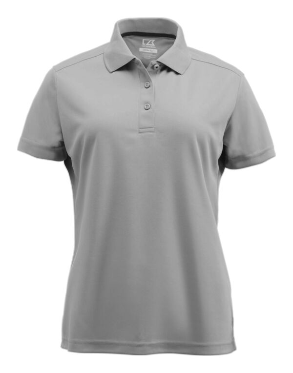 CB354401 Cutter & Buck Kelowna Polo Women Light Grey