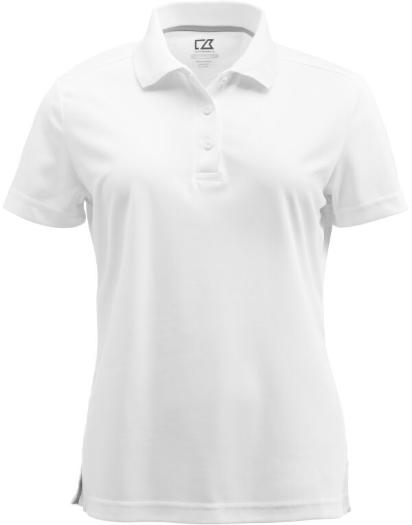 CB354401 Cutter & Buck Kelowna Polo Women White