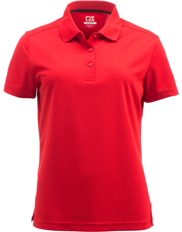 CB354401 Cutter & Buck Kelowna Polo Women Red