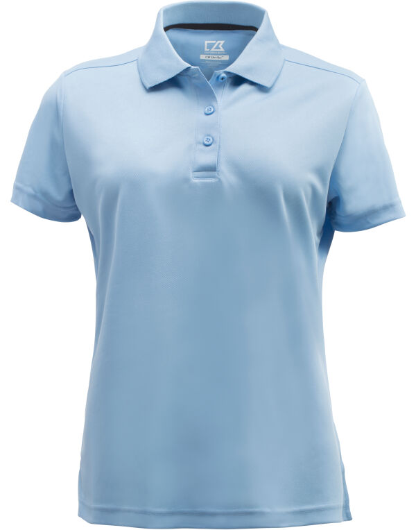 CB354401 Cutter & Buck Kelowna Polo Women Light Blue