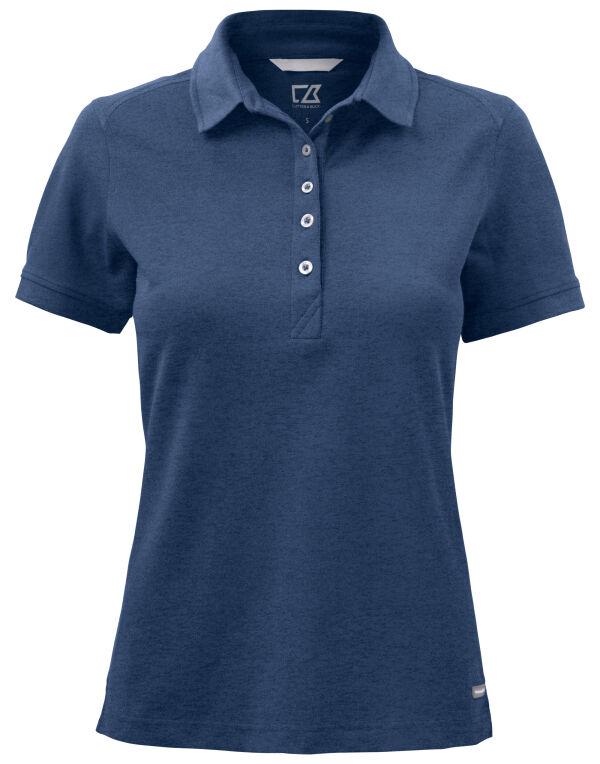 CB354419 Cutter & Buck Advantage Polo Women Cobolt Melange