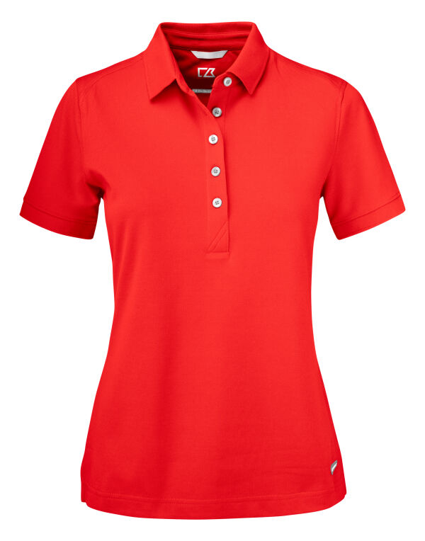 CB354419 Cutter & Buck Advantage Polo Women Red