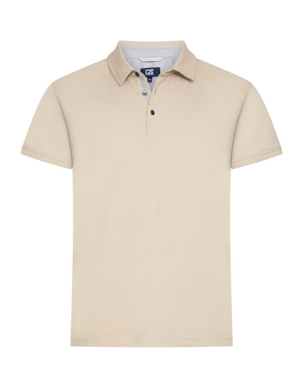 CB354420 Cutter & Buck Advantage Premium Polo Men Beige
