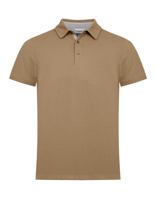 CB354420 Cutter & Buck Advantage Premium Polo Men Khaki