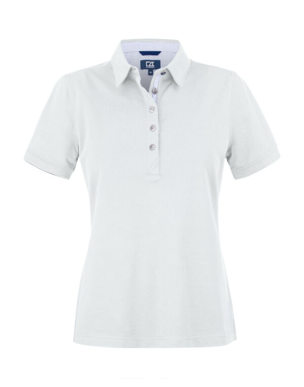 CB354421 Cutter & Buck Advantage Premium Polo Women White