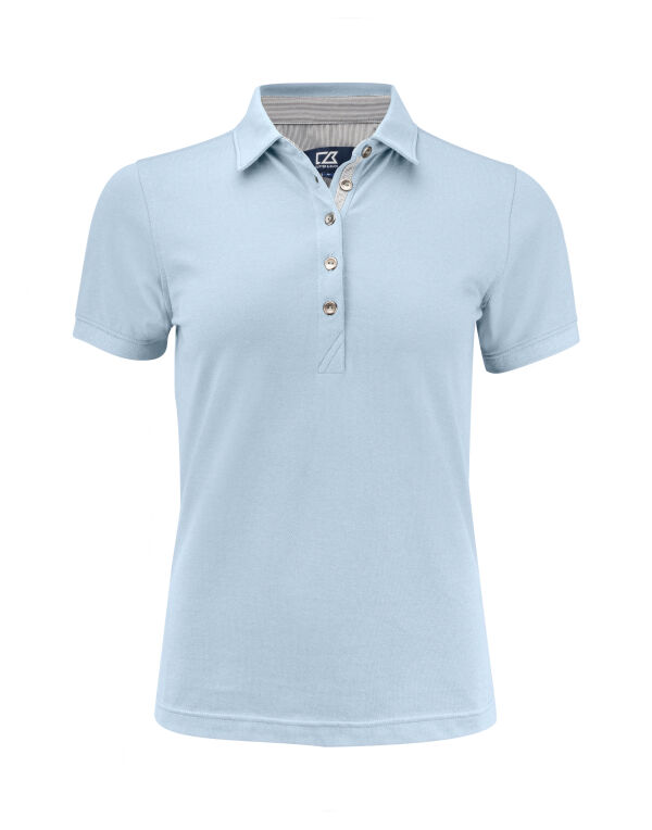 CB354421 Cutter & Buck Advantage Premium Polo Women Heaven Blue
