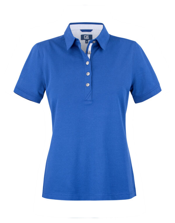 CB354421 Cutter & Buck Advantage Premium Polo Women Blue