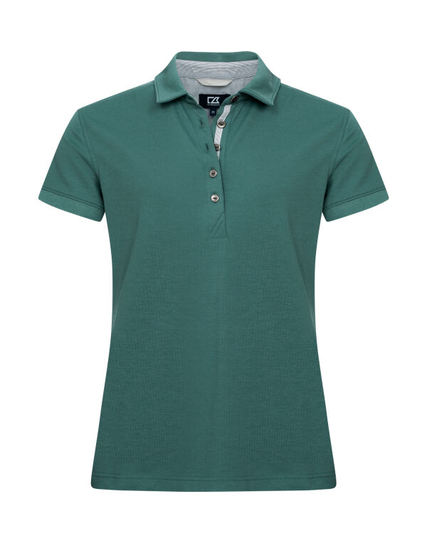 CB354421 Cutter & Buck Advantage Premium Polo Women Pine Green