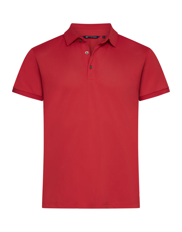 CB354434 Cutter & Buck Virtue Polo Solid Men Red