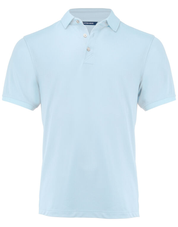 CB354434 Cutter & Buck Virtue Polo Solid Men Heaven Blue