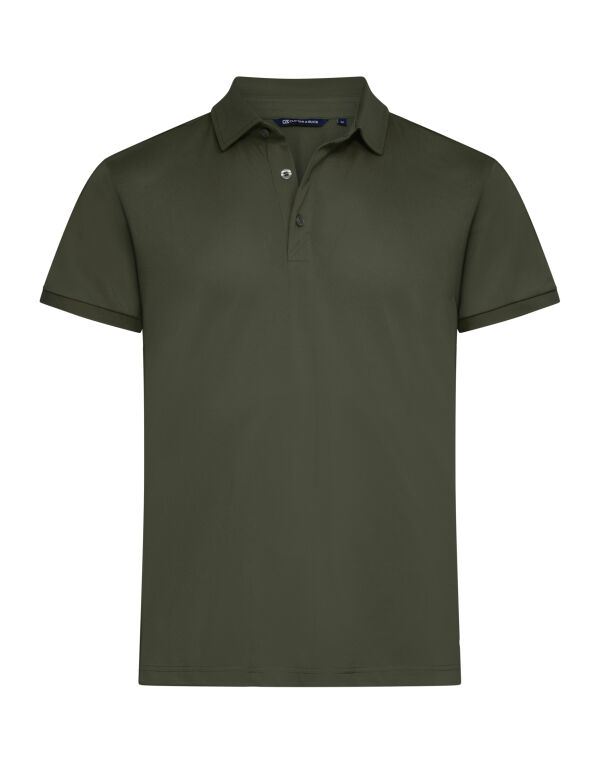 CB354434 Cutter & Buck Virtue Polo Solid Men Ivy Green