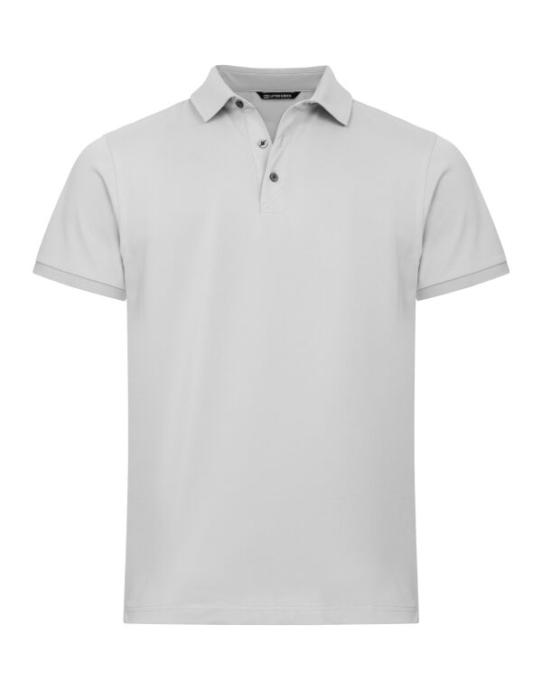 CB354434 Cutter & Buck Virtue Polo Solid Men Silver