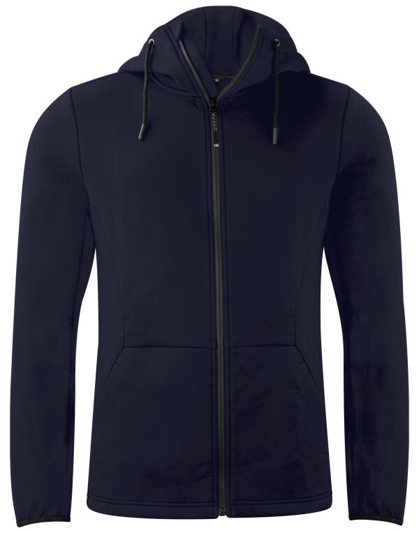 CB358418 Cutter & Buck Pemberton Hood Full Zip Men Dark Navy