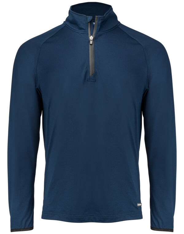 CB358424 Cutter & Buck Adapt Half Zip Men Dark Navy