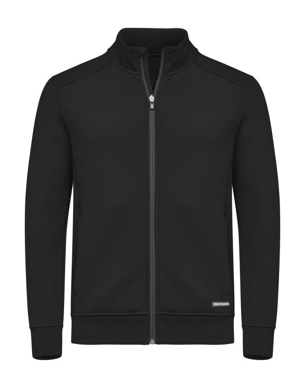 CB358426 Cutter & Buck Pemberton Cardigan Full Zip Men Black