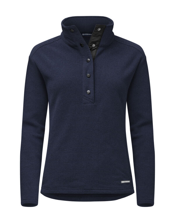 CB358429 Cutter & Buck Hunts Point Fleece Women Dark Navy