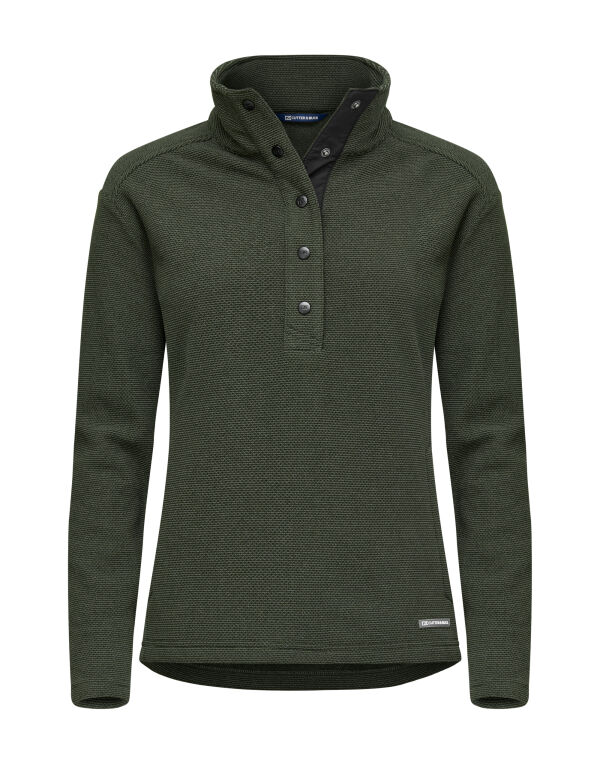 CB358429 Cutter & Buck Hunts Point Fleece Women Ivy Green