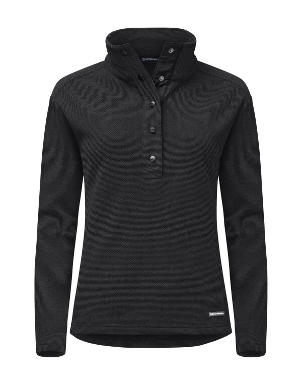 CB358429 Cutter & Buck Hunts Point Fleece Women Black
