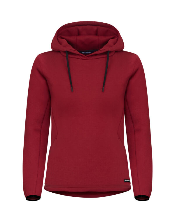 CB358431 Cutter & Buck Pemberton Hood Women Biking Red