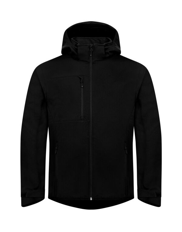 CQ0200913 Clique Classic Softshell 2 In 1 Black
