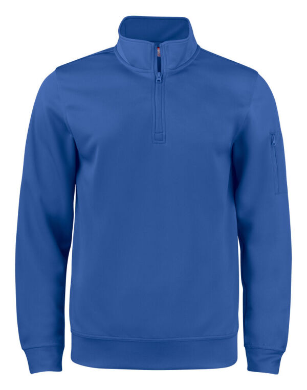 CQ021013 Clique Basic Active Half Zip Royal Blue