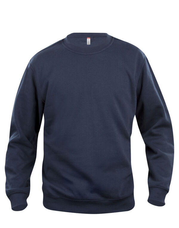 CQ021030 Clique Basic Roundneck Sweatshirt Dark Navy