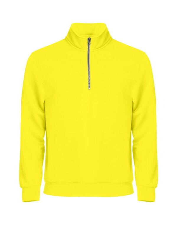 CQ021033 Clique Basic Half Zip Visibility Yellow