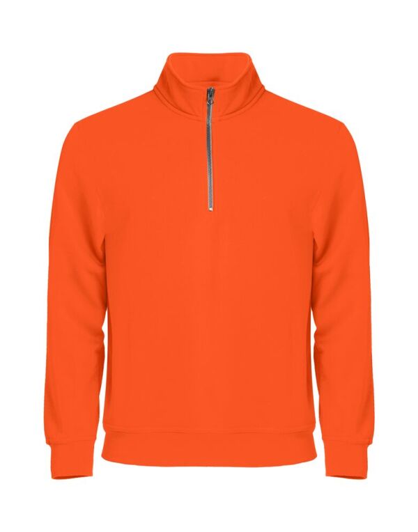 CQ021033 Clique Basic Half Zip Visibility Orange