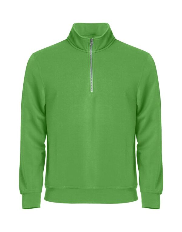 CQ021033 Clique Basic Half Zip Apple Green