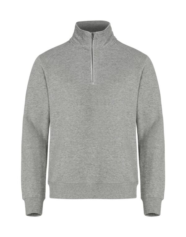 CQ021033 Clique Basic Half Zip Grey Melange