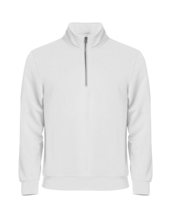 CQ021033 Clique Basic Half Zip White