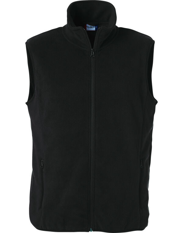 CQ023902 Clique Basic Polar Fleece Vest Black