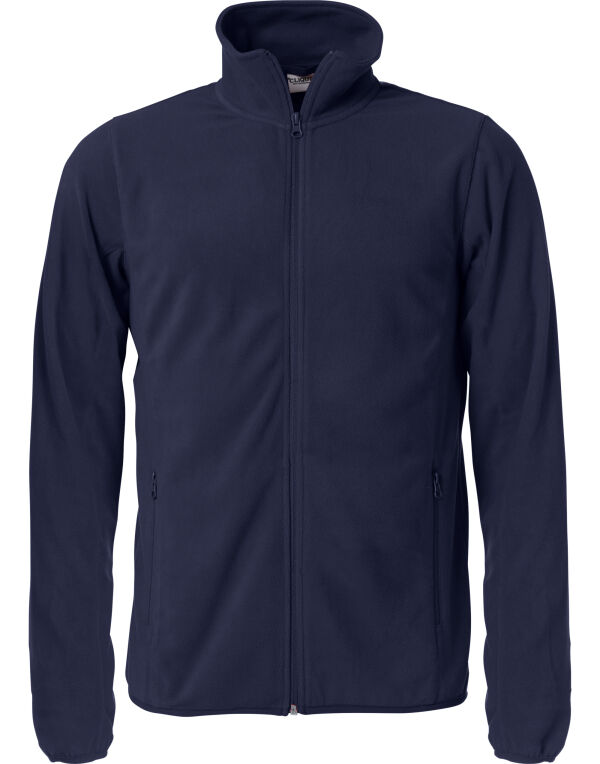 CQ023914 Clique Basic Micro Fleece Jacket Dark Navy