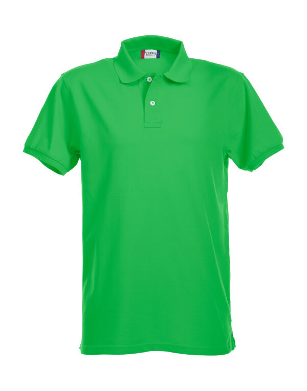 CQ028240 Clique Stretch Premium Polo Apple Green