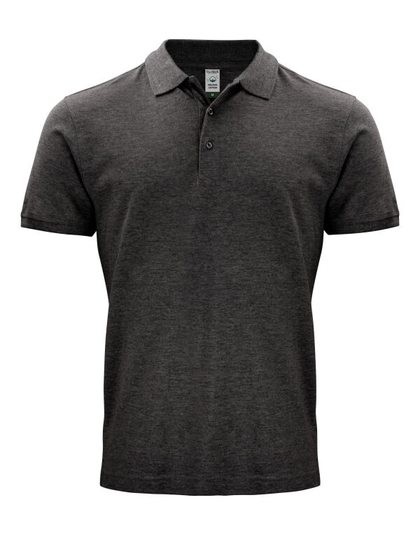 CQ028264 Clique Classic OC Polo Anthracite Melange