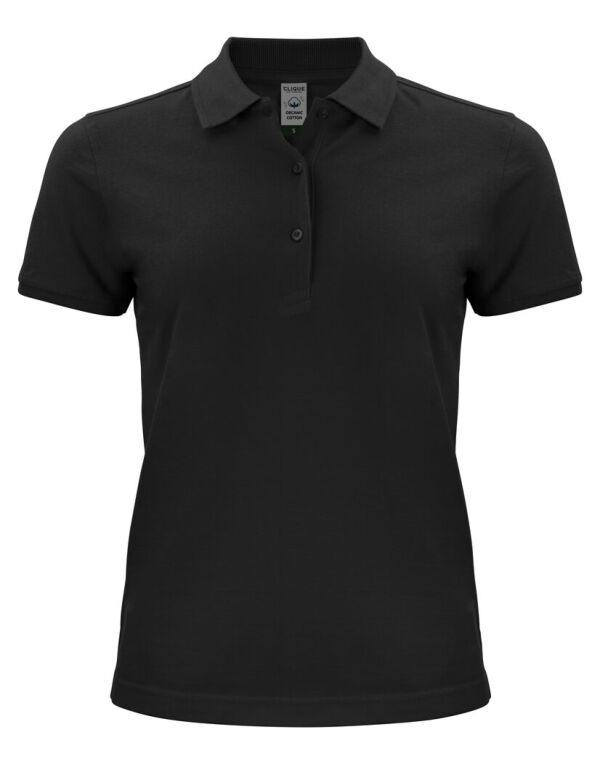 CQ028265 Clique Ladies Classic OC Polo Black