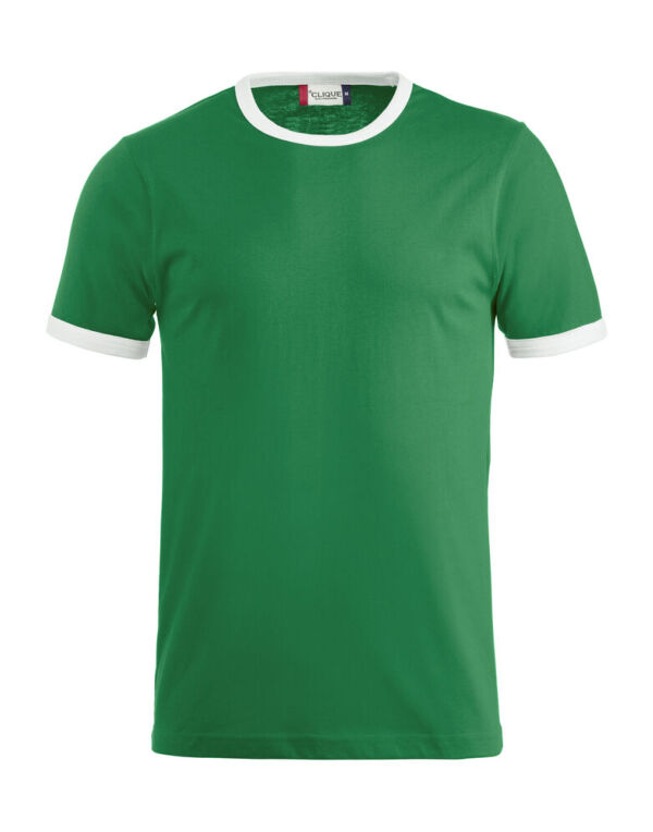 CQ029314 Clique Nome T-shirt Green/White