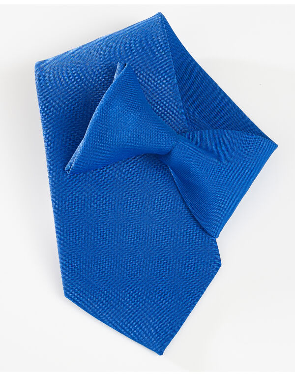 CT01 Yoko Clip-On Tie Royal Blue