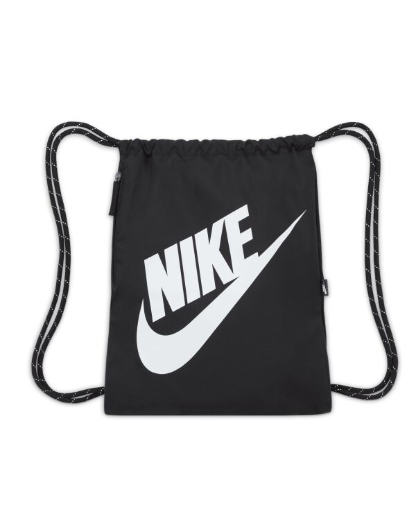DC4245 Nike Golf Heritage Drawstring Gymsac Black