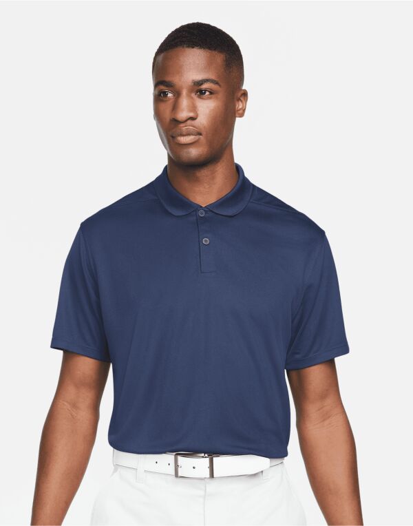 DH0824 College Navy Dri-FIT Victory Solid Polo DH0824 College Navy Dri-FIT Victory Solid Polo