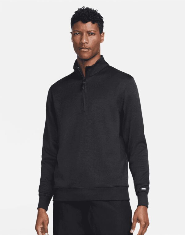 DH0986 Black Nike Player Half Zip Top