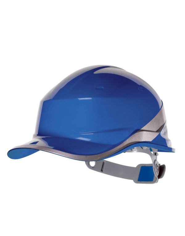DIAMOND Delta Plus Hi-Vis Baseball Safety Helmet Blue