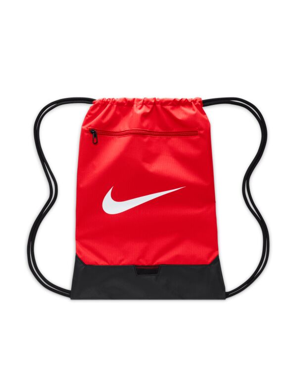 DM3978 University Red/Black/White Brasilia 9.5 Training Gymsac DM3978 University Red/Black/White Brasilia 9.5 Training Gymsac