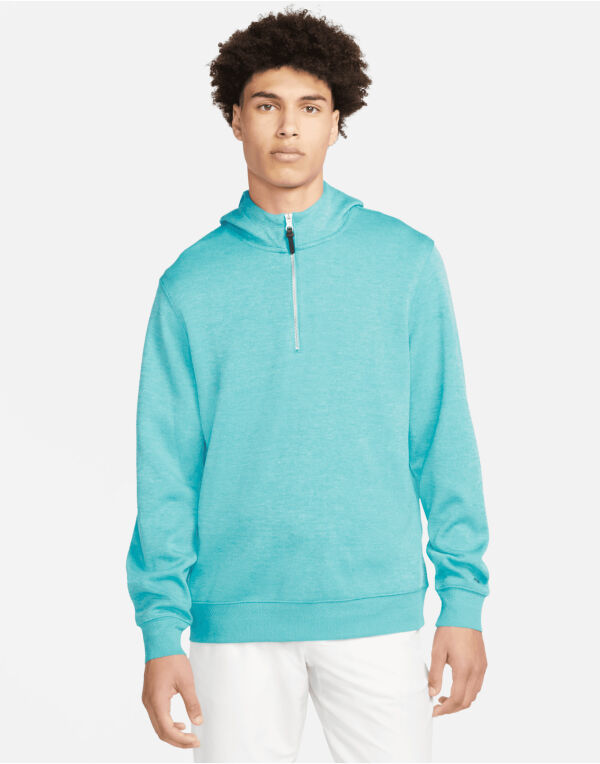 DN1906 Nike Golf Men’s Hoodie Ocean Vliss/ Baltic Blue/ Brushed Silver