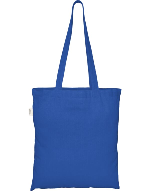 ECO001 EcoTote 100% Recycled Cotton Tote Bag Royal Blue ECO001 EcoTote 100% Recycled Cotton Tote Bag Royal Blue