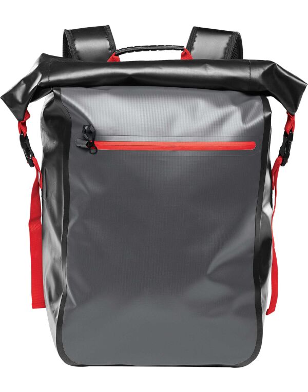 FCX-1 Stormtech Bags Kemano Backpack Black/Graphite/Bright Red FCX-1 Stormtech Bags Kemano Backpack Black/Graphite/Bright Red