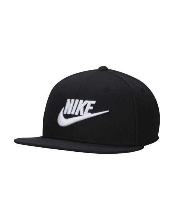 FB5380 Black Structured Futura Cap