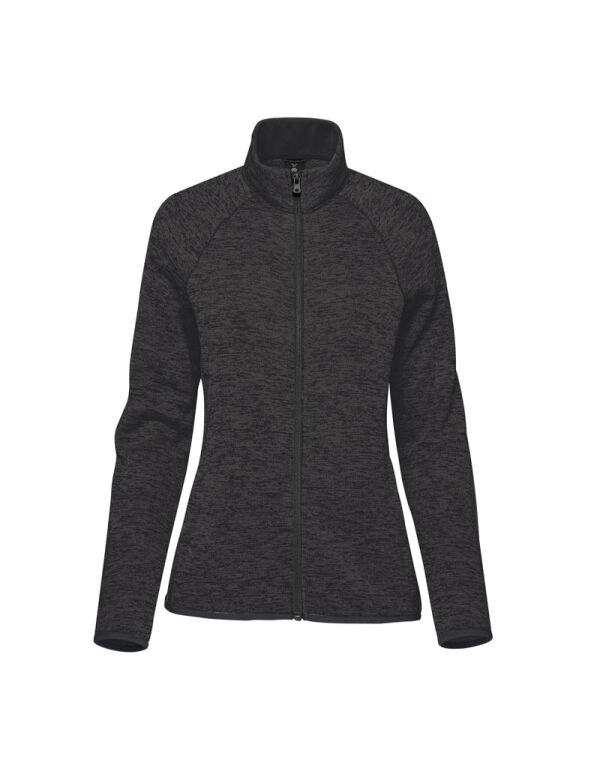FPX-1W Stormtech Women’s Yosemite Full Zip Fleece Jacket Black Heather